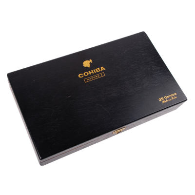 Factory Wholesale Custom Luxury Black Glossy Lacquer Wooden Cigar Humidor Box